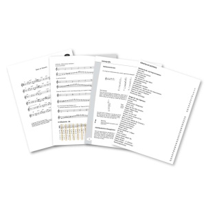 Das Xaphoon-Buch Auswahl Seiten Anleitung Pocket Sax Bamboo Bambus 